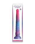 Colours Colours Stacked 12" Dildo - Pink/Blue