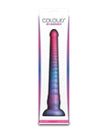 Colours Colours Stacked 12" Dildo - Pink/Blue - Image 4