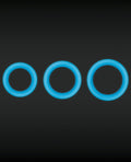 Firefly Firefly Halo Large Cockring - Blue - Image 3