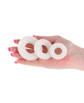 Firefly Firefly Glow in the Dark Bubble Cock Rings - White, Pack of 3 - Image 4