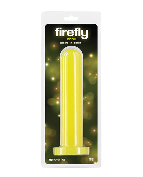 Firefly Firefly Thrill Glow in the Dark Dildo - Large - Yellow