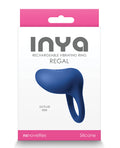 Inya INYA Regal Rechargeable Vibrating Ring - Blue - Image 5