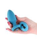 Inya INYA Alpine 2.0 Gyrating & Vibrating Anal Plug w/Remote - Teal - Image 4