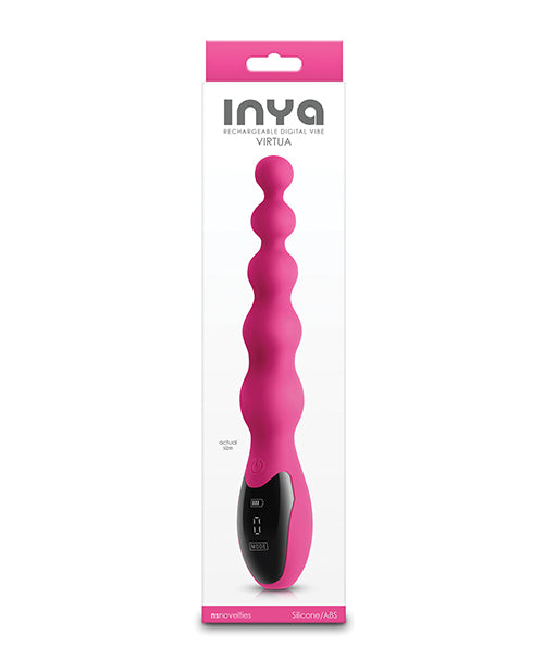 Inya INYA Virtua Digital Beaded Anal Vibrator - Pink