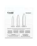 Crystal Crystal Anal Trainer Kit - Clear 3 pc Set - Image 4