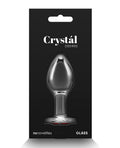 Crystal Crystal Desires Glass Heart Gem Butt Plug Medium - Red - Image 2