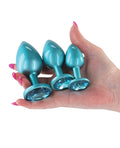 Rear Assets Rear Assets 3 pc Trainer Kit w/Teal Gem - Iridescent Teal - Image 3
