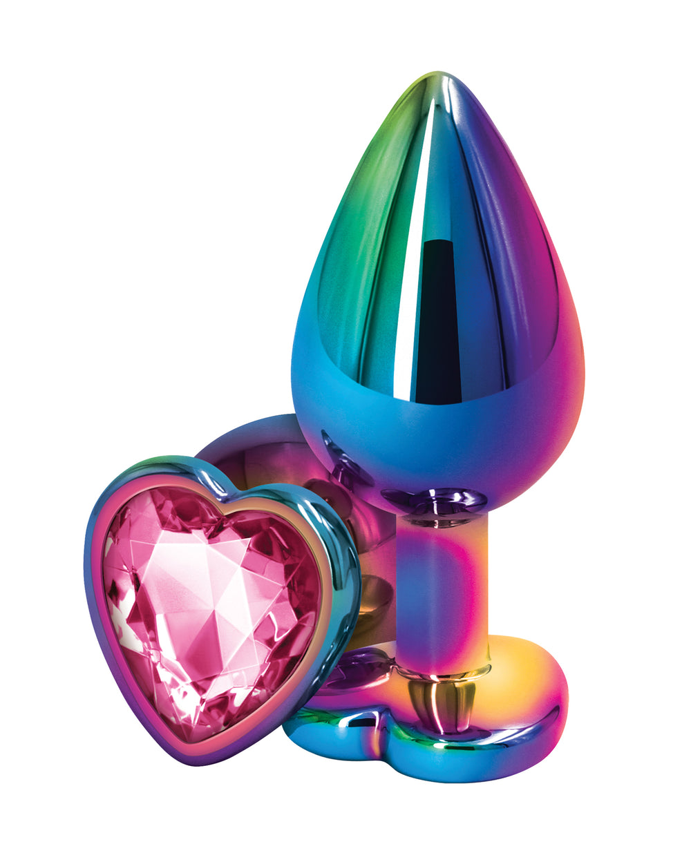 Rear Assets Rear Assets Multicolor Heart Medium - Pink