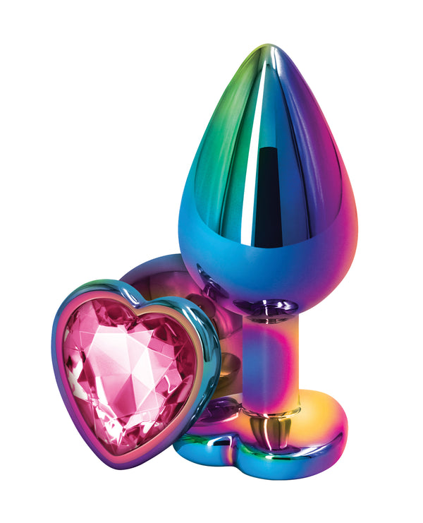 Rear Assets Rear Assets Multicolor Heart Medium - Pink