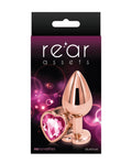 Rear Assets Rear Assets Rose Gold Heart Medium - Pink