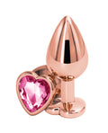Rear Assets Rear Assets Rose Gold Heart Medium - Pink - Image 2