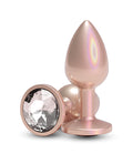 Rear Assets Rear Assets Small w/Clear Gem - Iridescent Champagne - Image 2