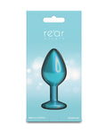 Rear Assets Rear Assets Medium w/Teal Gem - Iridescent Teal - Image 4