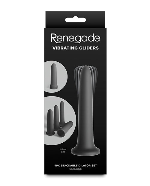 Not Regular Toys Renegade Vibrating Dilators - Black