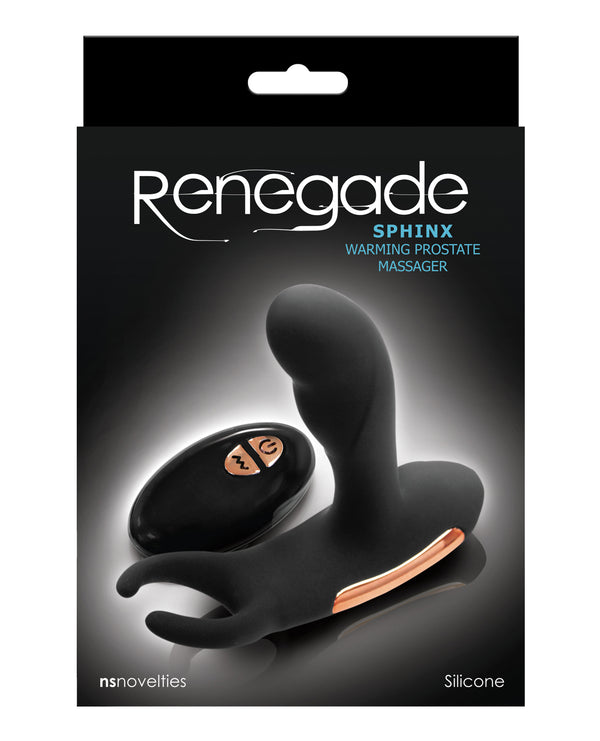 Renegade Renegade Sphinx Warming Prostate Massager - Black