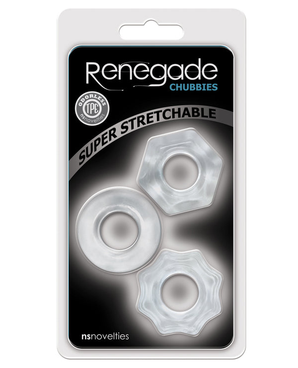 Renegade Renegade Chubbies 3 pack - Clear