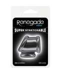 Renegade Renegade Piper Cock & Balls Ring - Black - Image 2
