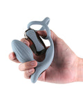 Renegade Renegade Pinnacle Cock Ring & Gyrating Prostate Massager - Gray