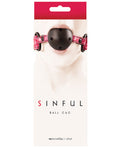 Sinful Sinful Ball Gag - Pink