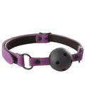 Lust Bondage Lust Bondage Ball Gag - Purple - Image 2