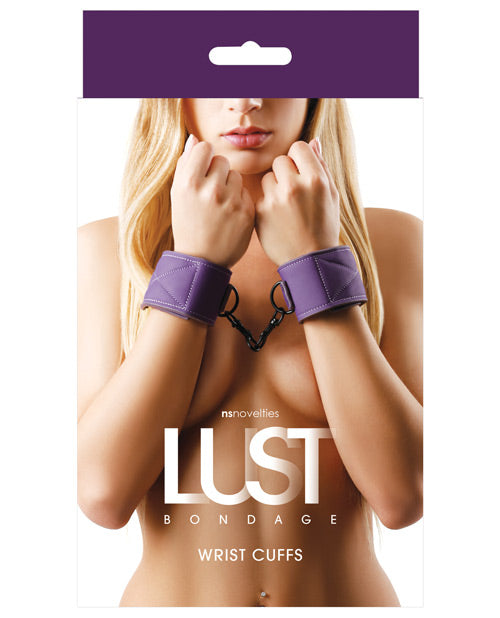 Lust Bondage Lust Bondage Wrist Cuffs - Purple
