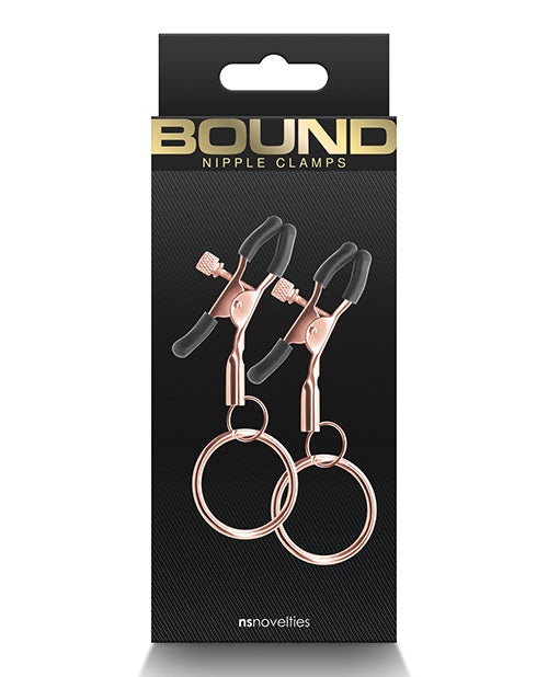 Bound Bound C2 Nipple Clamps - Rose Gold