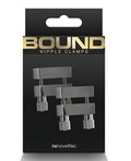Bound Bound V1 Nipple Clamps - Gunmetal