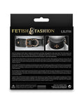 Fetish &amp; Fashion Fetish & Fashion Lilith Collar - Black - Image 3