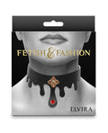 Fetish &amp; Fashion Fetish & Fashion Elvira Collar - Black - Image 2