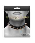 Fetish &amp; Fashion Fetish & Fashion Medusa Collar - Black - Image 2