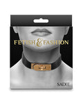 Fetish &amp; Fashion Fetish & Fashion Sadie Collar - Black - Image 2