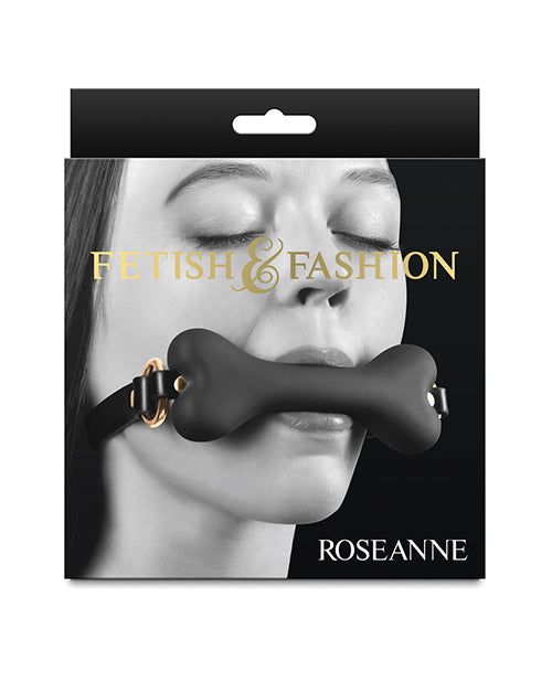 Fetish &amp; Fashion Fetish & Fashion Roseanne Ball Gag - Black