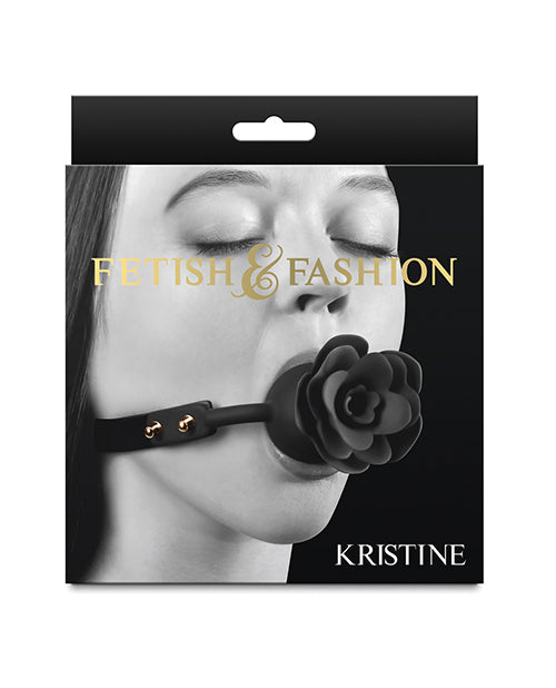 Fetish &amp; Fashion Fetish & Fashion Kristine Ball Gag - Black