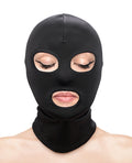 Fetish &amp; Fashion Fetish & Fashion Eyes & Mouth Hood - Black