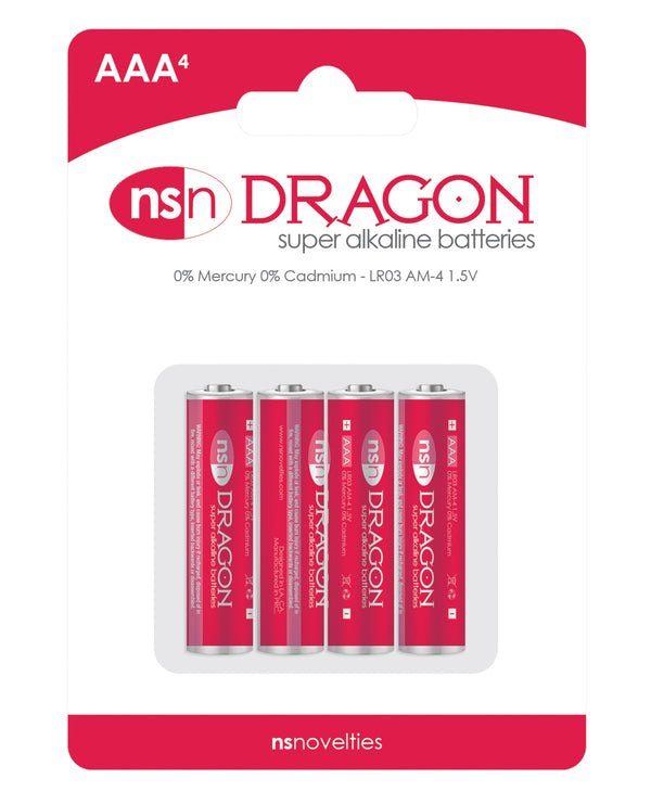 Dragon Dragon Alkaline Batteries - AAA Pack of 4