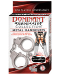 Dominant Submissive Dominant Submissive Metal Handcuffs - Metal