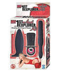 My 1st My 1st Anal Explorer Kit Vibrating Butt Plug and Please - Black