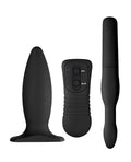 My 1st My 1st Anal Explorer Kit Vibrating Butt Plug and Please - Black - Image 2