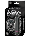 Intense Intense Cockring & Bullet - Black