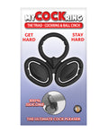 My Cock Ring My Cock Ring The Triad Cockring & Ball Cinch - Black
