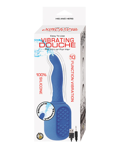 Nasstoys Vibrating Douche - Blue