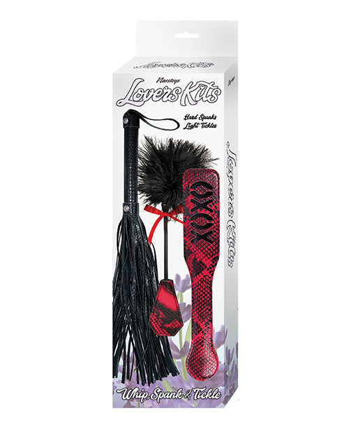 Nasstoys Lovers Kits Whip, Tickle & Paddle