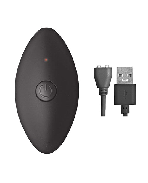Nasstoys Ass-sation Remote Vibrating Metal Anal Ecstasy - Silver