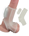 Nasstoys Vibrating Power Sleeve Sleek Fit - White - Image 4