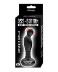 Ass-sation Ass-sation Remote Vibrating P Spot Plug - Black