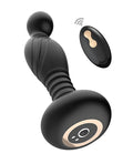 Ass-sation Ass-sation Remote Vibrating P Spot Plug - Black - Image 4