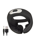 Nasstoys Cockpower Scrotum Hugger Cock Ring - Black - Image 5