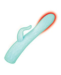 Goddess Goddess Heat-up & Rotating Vibrator - Aqua - Image 2