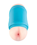 Nasstoys Delite Two Ways Mouth & Ass Masturbator - White - Image 2