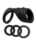 Nasstoys Enhancer Rockhard 4 In One Kit - Black - Image 2